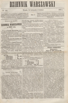 Dziennik Warszawski. R.5, nr 256 (1 grudnia 1868)