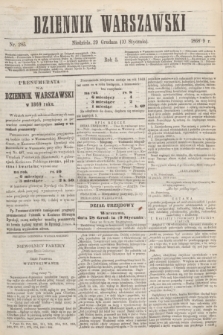 Dziennik Warszawski. R.5, nr 285 (10 stycznia 1868) + dod.