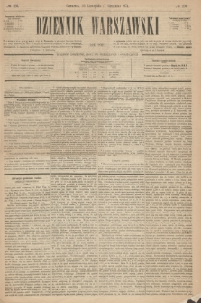 Dziennik Warszawski. R.8, nr 256 (7 grudnia 1871) + dod.
