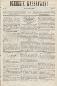Dziennik Warszawski. R.2, nr 39 (18 lutego 1865)