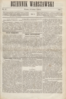 Dziennik Warszawski. R.2, nr 53 (7 marca 1865)