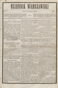 Dziennik Warszawski. R.2, nr 101 (5 maja 1865)