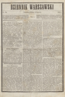 Dziennik Warszawski. R.2, nr 124 (4 czerwca 1865)
