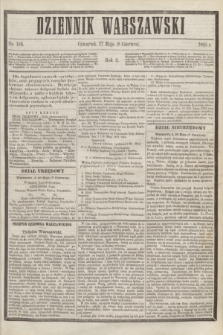 Dziennik Warszawski. R.2, nr 126 (8 czerwca 1865)