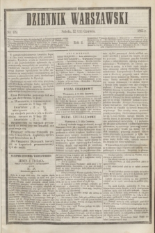 Dziennik Warszawski. R.2, nr 139 (24 czerwca 1865)