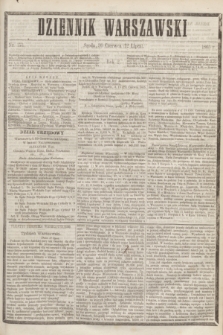 Dziennik Warszawski. R.2, nr 153 (12 lipca 1865)