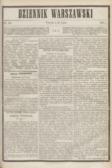 Dziennik Warszawski. R.2, nr 158 (18 lipca 1865)