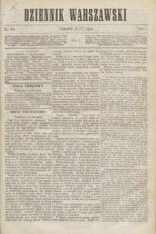 Dziennik Warszawski. R.2, nr 166 (27 lipca 1865)