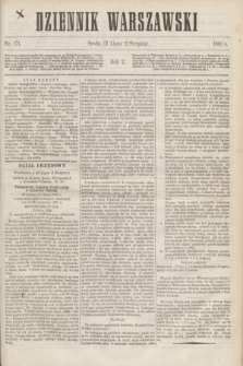 Dziennik Warszawski. R.2, nr 171 (2 sierpnia 1865)