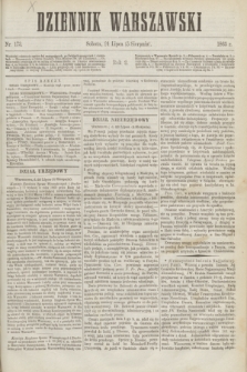 Dziennik Warszawski. R.2, nr 173 (5 sierpnia 1865)
