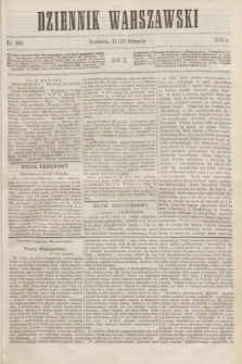 Dziennik Warszawski. R.2, nr 190 (27 sierpnia 1865)