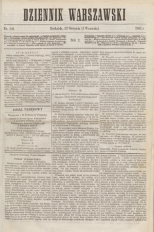 Dziennik Warszawski. R.2, nr 196 (3 września 1865)
