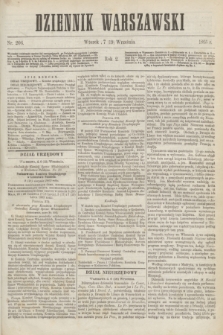 Dziennik Warszawski. R.2, nr 206 (19 września 1865)