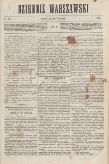 Dziennik Warszawski. R.2, nr 212 (26 września 1865)