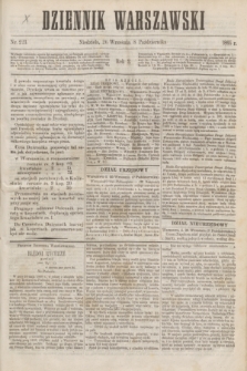 Dziennik Warszawski. R.2, nr 223 (8 października 1865)