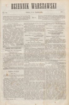 Dziennik Warszawski. R.2, nr 228 (14 października 1865)