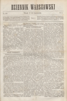 Dziennik Warszawski. R.2, nr 236 (24 października 1865)