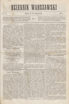 Dziennik Warszawski. R.2, nr 239 (27 października 1865)