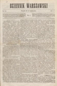 Dziennik Warszawski. R.2, nr 242 (31 października 1865)