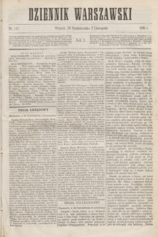 Dziennik Warszawski. R.2, nr 247 (7 listopada 1865)