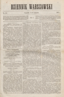 Dziennik Warszawski. R.2, nr 255 (16 listopada 1865)