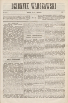 Dziennik Warszawski. R.2, nr 259 (21 listopada 1865)