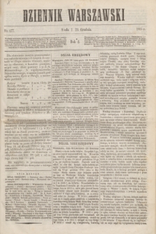 Dziennik Warszawski. R.2, nr 277 (13 grudnia 1865)