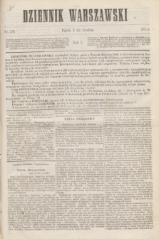 Dziennik Warszawski. R.2, nr 279 (15 grudnia 1865)