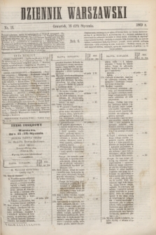Dziennik Warszawski. R.6, nr 13 (28 stycznia 1869)