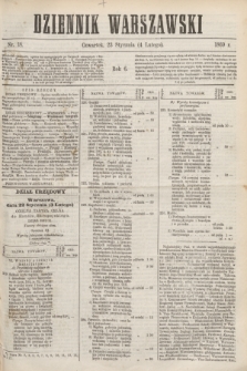Dziennik Warszawski. R.6, nr 18 (4 lutego 1869)