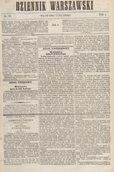 Dziennik Warszawski. R.6, nr 28 (15 lutego 1869)