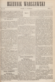 Dziennik Warszawski. R.6, nr 57 (23 marca 1869)