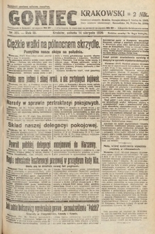 Goniec Krakowski. 1920, nr 221