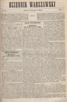 Dziennik Warszawski. R.6, nr 90 (7 maja 1869) + dod