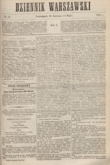 Dziennik Warszawski. R.6, nr 91 (10 maja 1869) + dod