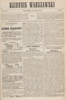 Dziennik Warszawski. R.6, nr 130 (28 czerwca 1869)