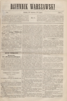 Dziennik Warszawski. R.6, nr 140 (10 lipca 1869) + dod.
