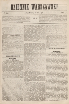 Dziennik Warszawski. R.6, nr 153 (26 lipca 1869)