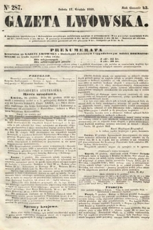 Gazeta Lwowska. 1853, nr 287