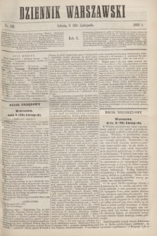 Dziennik Warszawski. R.6, nr 249 (20 listopada 1869)