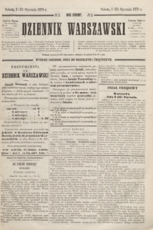 Dziennik Warszawski. R.7, № 2 (15 stycznia 1870) + dod.