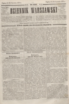 Dziennik Warszawski. R.7, № 13 (28 stycznia 1870)