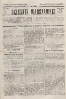 Dziennik Warszawski. R.7, № 23 (10 lutego 1870) + dod.