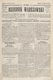 Dziennik Warszawski. R.7, № 52 (18 marca 1870) + dod.