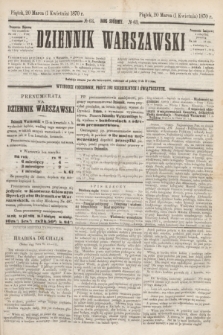 Dziennik Warszawski. R.7, № 63 (1 kwietnia 1870) + dod.