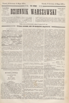 Dziennik Warszawski. R.7, № 92 (10 maja 1870) + dod.