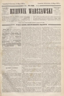 Dziennik Warszawski. R.7, № 94 (12 maja 1870) + dod.