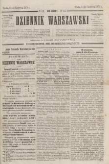 Dziennik Warszawski. R.7, № 121 (15 czerwca 1870) + dod.