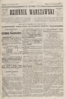 Dziennik Warszawski. R.7, № 122 (17 czerwca 1870) + dod.