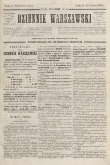 Dziennik Warszawski. R.7, № 126 (22 czerwca 1870) + dod.